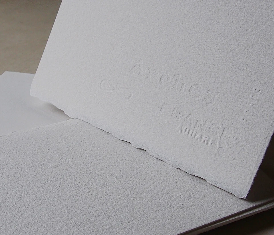 10-Sheets Arches Watercolour Paper,100% Cotton 300gsm Artist Paper, 4''x6'' inch - image 4 of 4