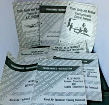 8 Naval Air Electronics Electrohydraulic Control Systems Amplifier Circuits &