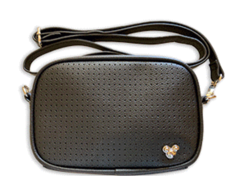 Disney Movie Club Mickey Mouse Icon Convertible Flair Bag w/Belt& Shoulder Strap