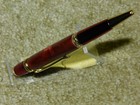 Red Theme Twist Pen with a “Marinara Sauce” Body and Red & Gold Trim, Black Ink — photo 5