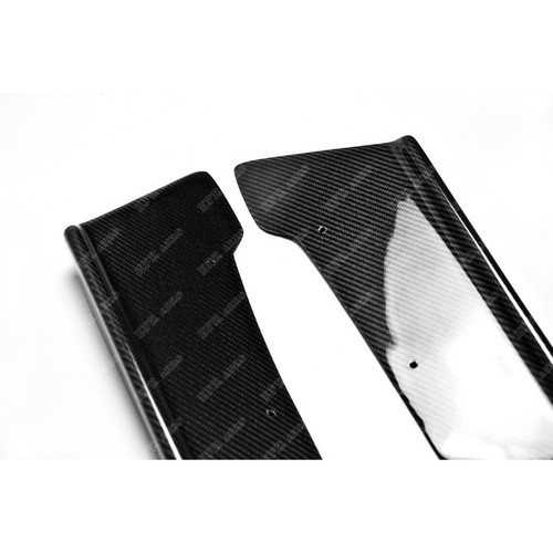 Rear Bumper Spats Extension Add On JDM Carbon Fiber For 09-13 Nissan GTR R35 - Picture 6 of 9