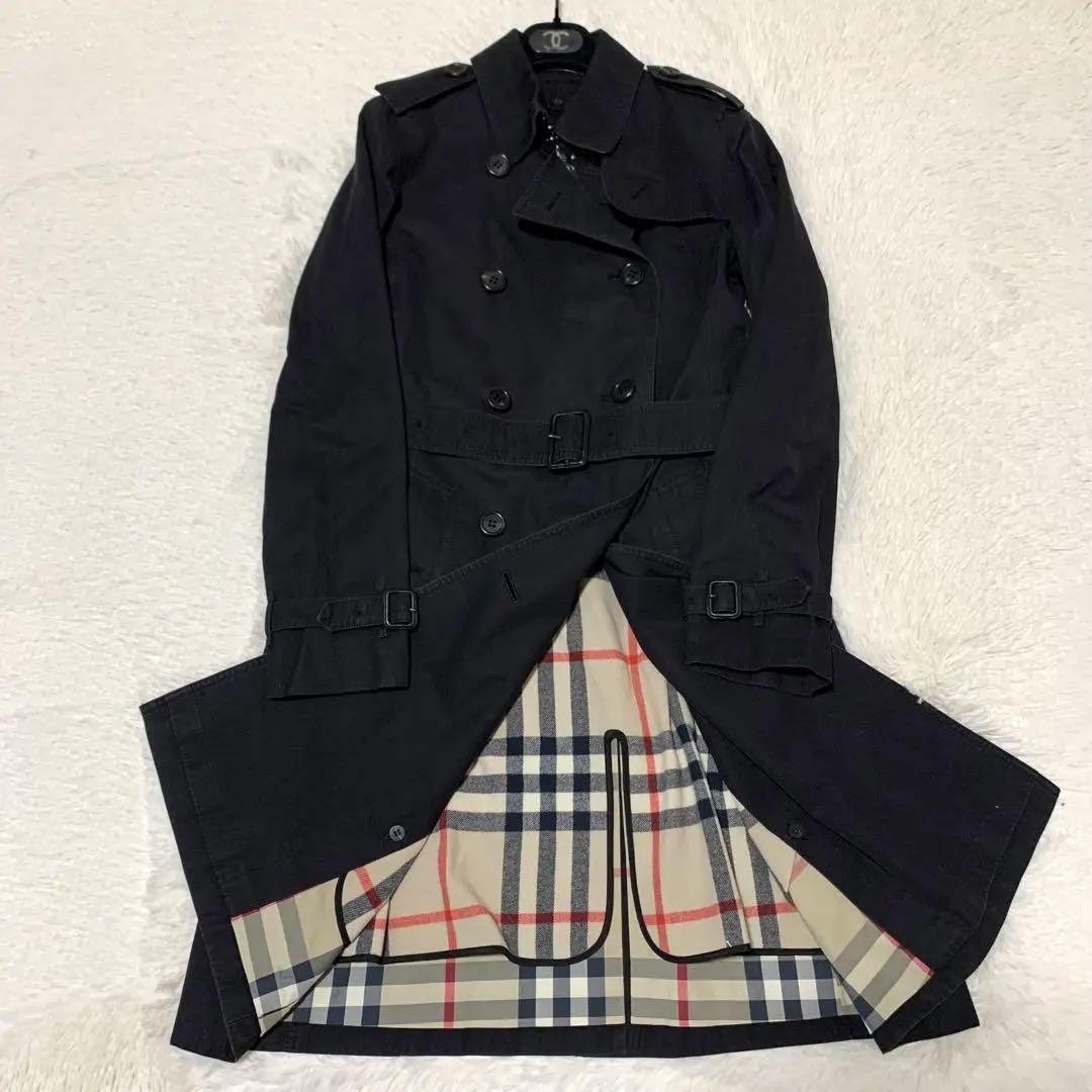 Burberry London Mega Check L Wear 92 Liner Belt Black
