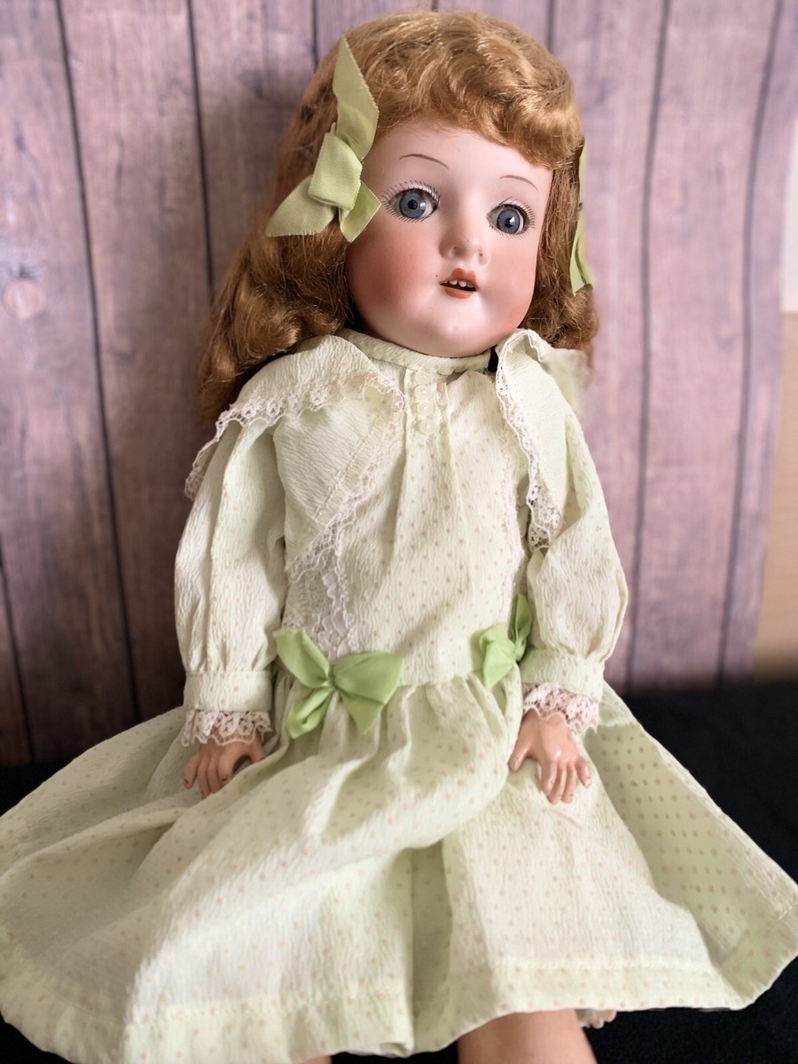 Bisque Head Germany 1916 marked doll by C.M. Bergmann