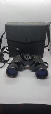 Vintage Binoculars Kmart FOCAL Siam Cat Optics 8x40 wide angle 9' 1000yrds