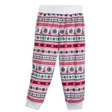 Disney Santa Mickey Mouse Ears Fair Isle Pajama Pants for Kids Toddler Size 2