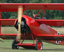 Huge Giant 1/2 Scale German WW-I Fokker DR-1 Triplane Plans & Templates 141ws