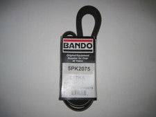 BANDO Serpentine Belt 5PK2075 Made in the USA OEM Quality