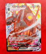 Lotto Carte Pokemon Coalossal VMAX 099/185 Full Art  Volteggio Sfolgorante