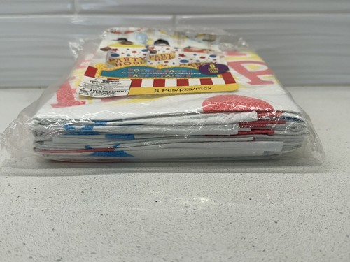 Brand New Sealed Amscan Potato Sack Race Game 6 Count & 1 Pack of Balloon Darts - Picture 6 of 12