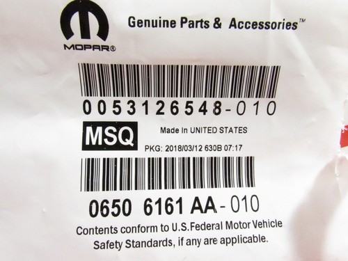 DODGE CHRYSLER Belly Pan Engine Shield Cover Hardware Kit NEW OEM MOPAR - Picture 11 of 12