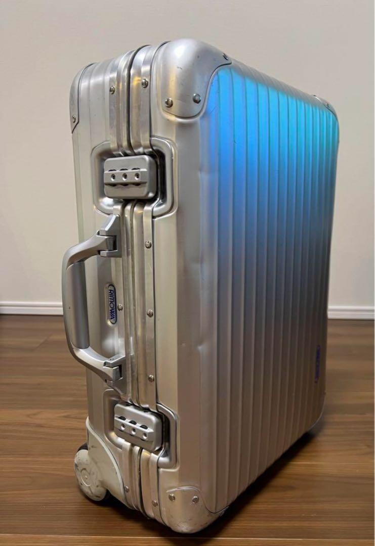 Rimowa Topas Topaz 32L Silver 2-wheels Carry Case Suitcase | eBay