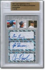 Ben Revere * Joe Benson * Chris Parmelee * Autograph Rookie Auto BGS #/25