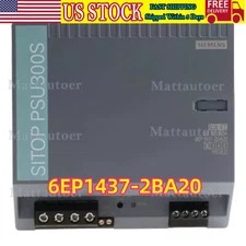 New Siemens 6EP1 437-2BA20 6EP1437-2BA20 SITOP PSU300S 40 A power supply