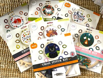 Docrafts HERBST & HALLOWEEN Kreuzstich-Kit einfach herstellen - 7 gruselige Optionen