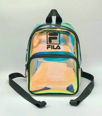 clear fila backpack