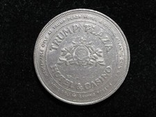 TRUMP PLAZA HOTEL & CASINO * ONE DOLLAR GAMING TOKEN * BOARDWALK * ATLANTIC CITY