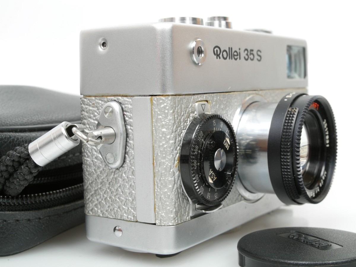 Rollei 35S silber silver HFT Sonnar 2,8/40 Sonderserie