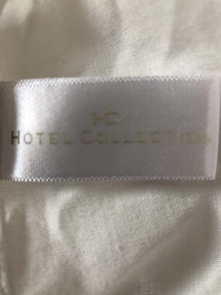 Supima Cotton White On White Stripe Bed Skirt By Hotel Collection -flaw - Изображение 2 из 4