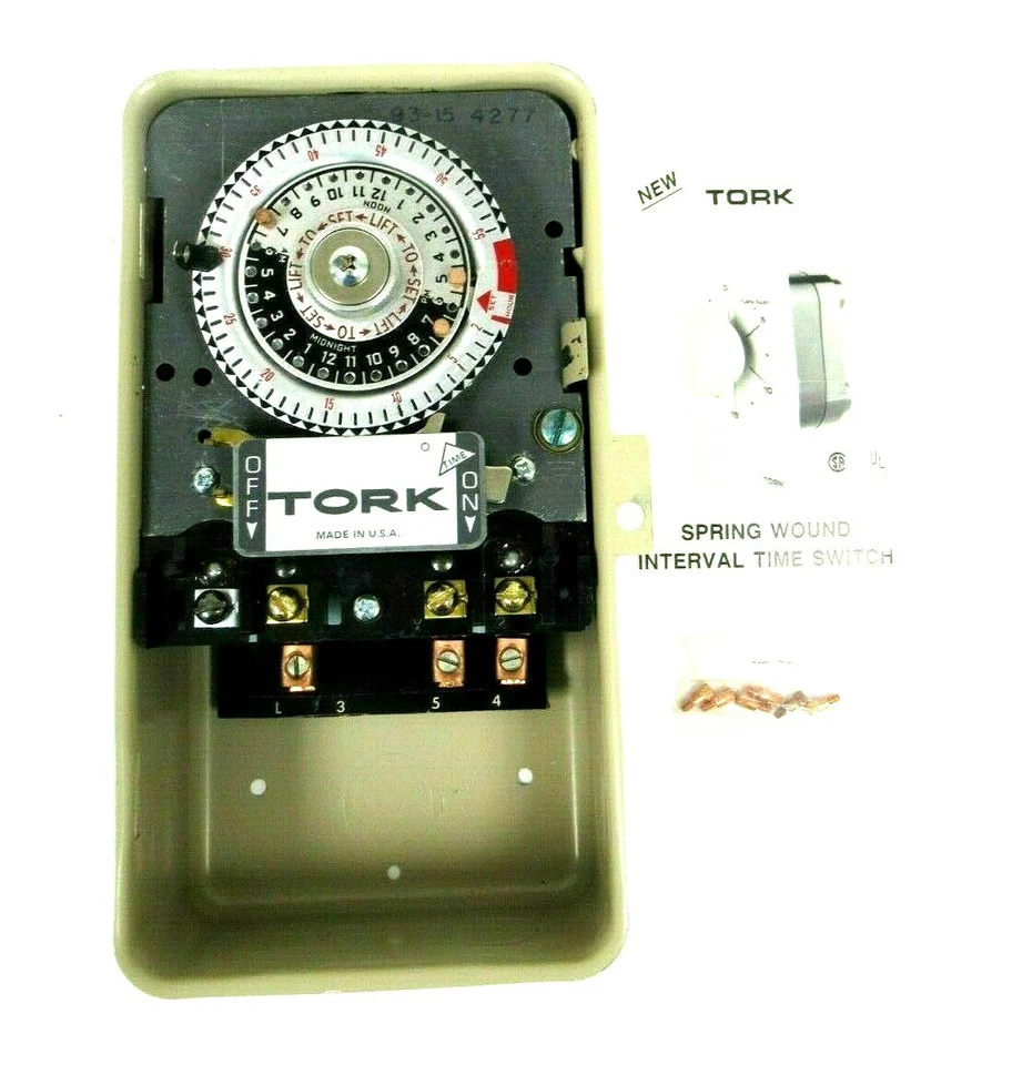 NUEVO INTERRUPTOR DE TIEMPO TORK 4277 SERIE HOURMASTER Foto 2 de 4