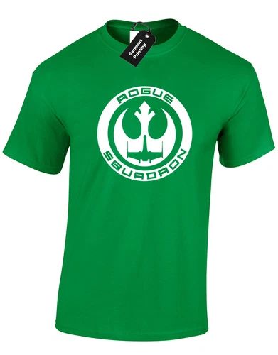 Rogue Squadron Star Trooper Storm Wars Rebel Fighter Unisex T-Shirt - Picture 1 of 9