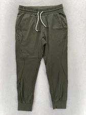 BYLT Premium Basics Active Jogger Pants Mens Medium Green Stretch Tech Preppy
