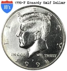 1998-P Kennedy Half Dollar 50c - BRILLIANT UNCIRCULATED (BU)