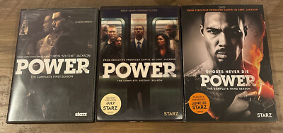 POWER: Starz TV Series - Season 1 - 3 DVD Bundle | eBay