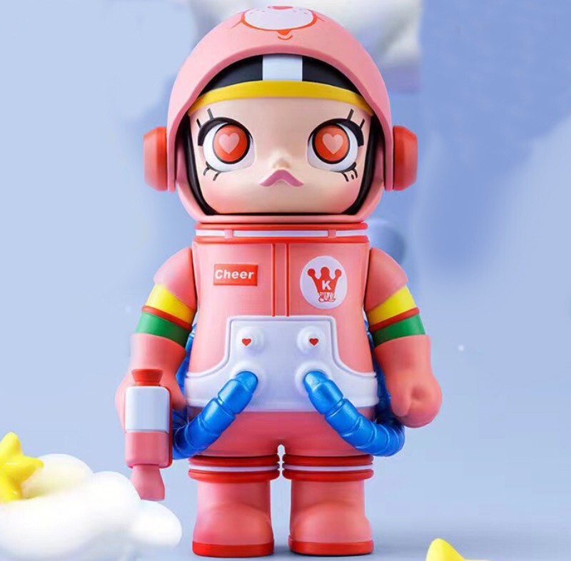 Cheer Bear-POP MART 100% Mega Space Molly Anniversary 2-A