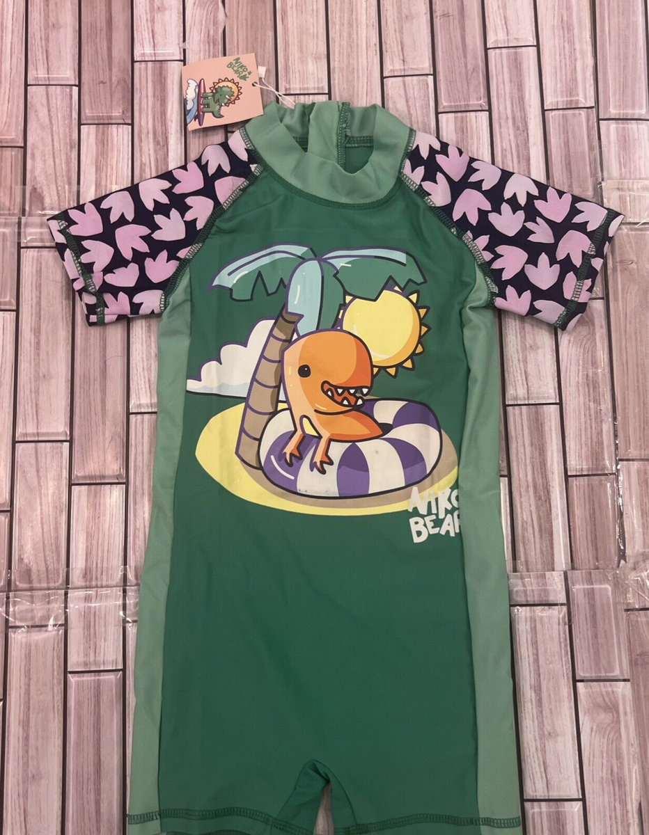 Niko bear Swim Toddler Swimsuit 2T 3T Jumpsuit Color Changing NWT