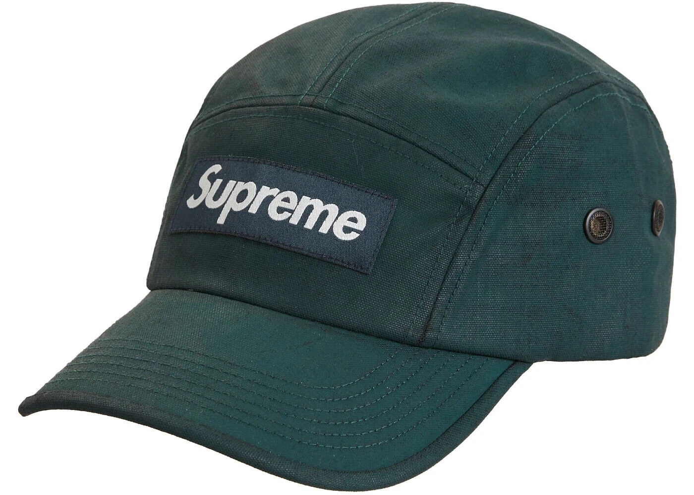 Casquette de camp Codura enduite suprême sarcelle SS22 SS22H79 rare