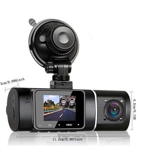 Dual Lens Dash Cam Night Vision Full 4K+1080P WIFI Car Camera With 64 GB SD Uber - Picture 12 of 24