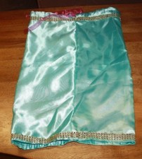 NEW HANDMADE NATIVE AMERICAN CHILD'S FANCY DANCE TEAL 16" SKIRT FREE SHIPPING