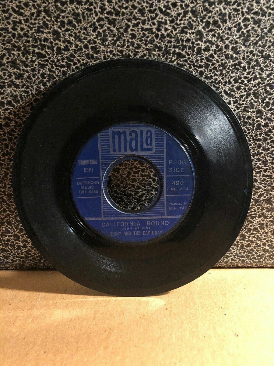 RONNY & THE DAYTONAS 45RPM 7” Single Mala Records