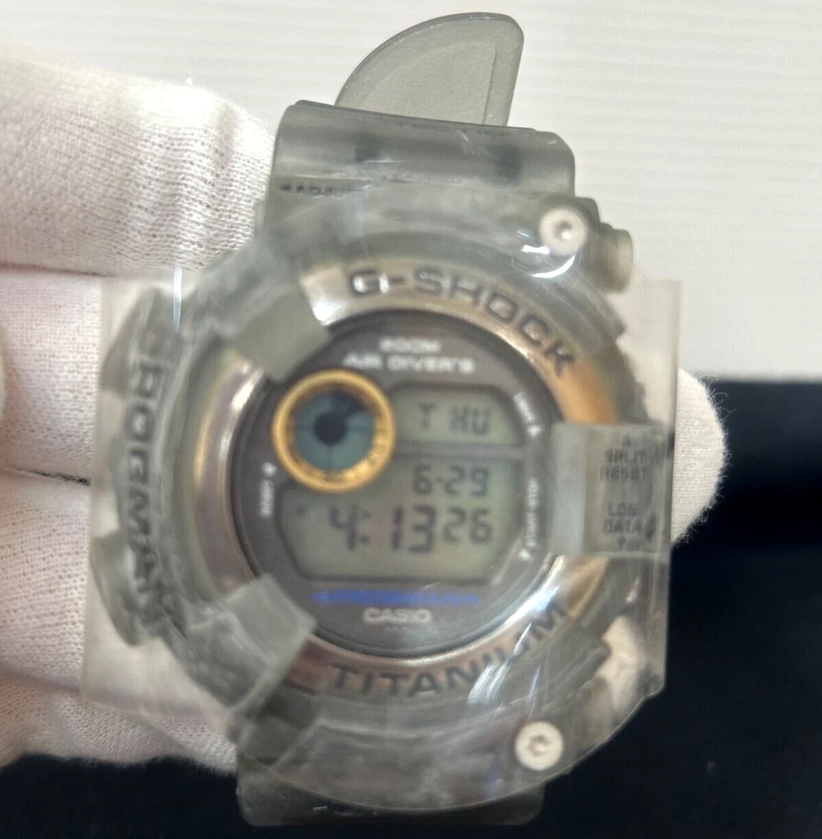 CASIO Casio G-SHOCK FROGMAN watch DW-8200 A0629-7 men's digital battery  replaced