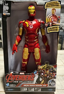 NEW Marvel TITAN HERO TECH Avengers Age of Ultron IRON MAN MARK 43