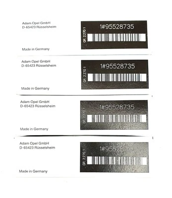 4x Originale Opel Zündkerzen Adam, Astra, Meriva, Corsa - 1.2i 1.4i   - 95528735 - Bild 1 von 2
