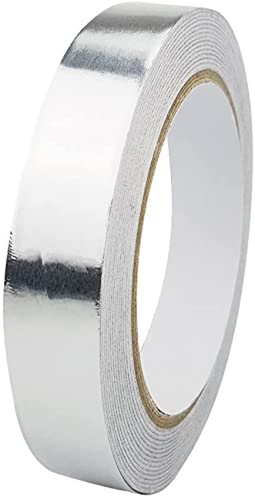 20Mmx30M Sliver Aluminum Foil Duct Tape Heavy Duty,Heat Temperatue Sealing and P - Picture 8 of 12