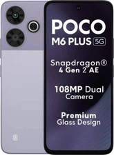 POCO M6 Plus 5G Factory Unlocked Dual SIM GLOBAL 8GB RAM 128GB STORAGE-Lavender
