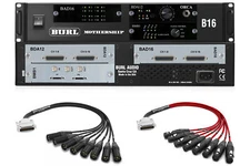 Burl Audio B16 MOTHERSHIP 3 w/ BMB1 Digilink Motherboard and BAD16, BDA12 Cards