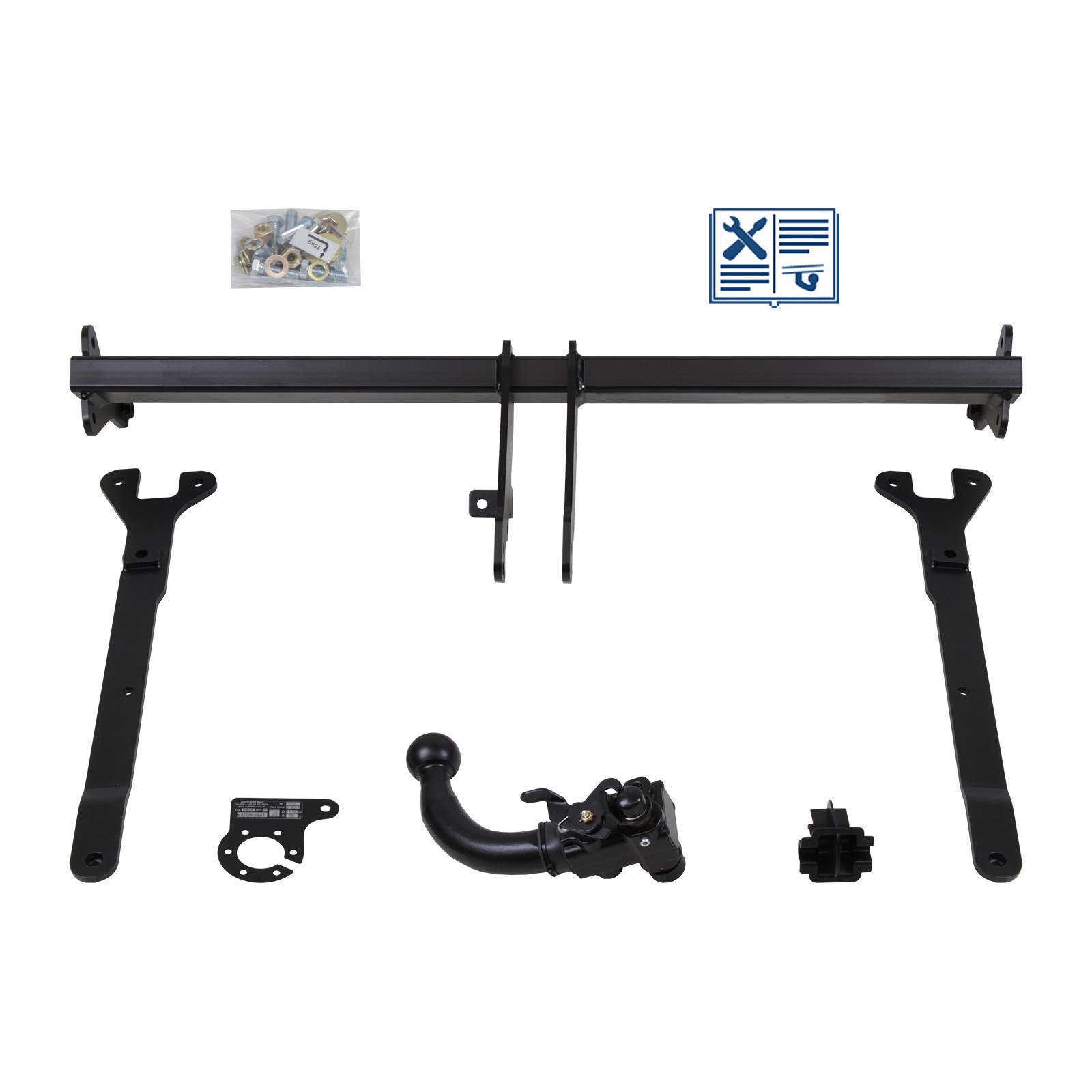 Attelage Mazda CX-3 2015 amovible Auto Hak pour installer un porte-vélos stable - 2