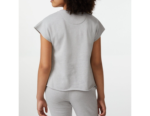 Free Assembly Girls Peplum Hem Sweatshirt, Size:S(6) - Picture 3 of 4