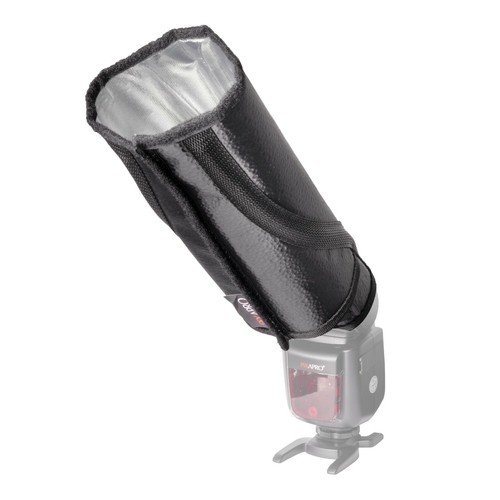 Bounce Card/Snoot für Speedlites Flashguns eingebauter Rahmen tragbares Design - Bild 10 von 19