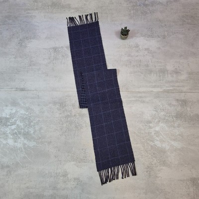 Ralph Lauren Schal in Blau mit Check Muster (sehr guter Zustand)