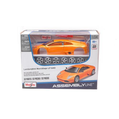 LAMBORGHINI MURCIELAGO LP 640 ORANGE KIT 1:24 Maisto Kit Auto Modellino - Imagen 1 de 1