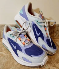 Nike | Air Max Bolt Purple Gray White Orange Sneakers Size GS 5Y Women's 6.5 ✨️