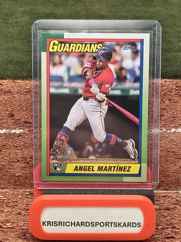 2025 Topps Series 1 - 1990 Topps Baseball Angel Martinez #T90-21 The Real One...