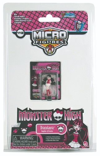 World's Smallest Monster High TV Series Micro Action Figures Set of Four SEALED - Picture 3 of 9