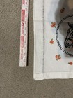 Horse  & Flowers Embroidered Runner Dresser Scarf 18” x 37” Vintage — photo 5
