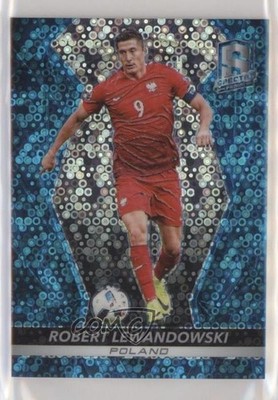 2016-17 Panini Spectra Neon Blue 39/75 Robert Lewandowski #9 zf1