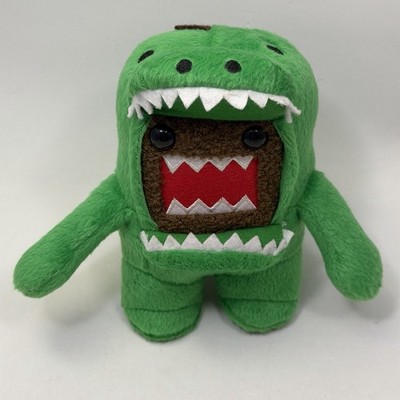 Domo Kun 7  Plush Green Dinosaur Roar Dino Limited Edition 2011 NO TAGS
